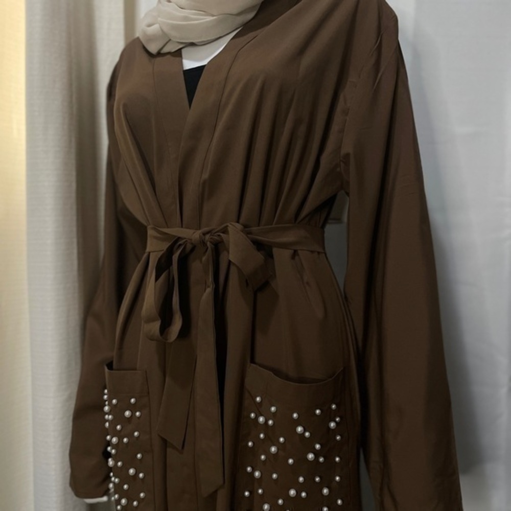 Brown abaya